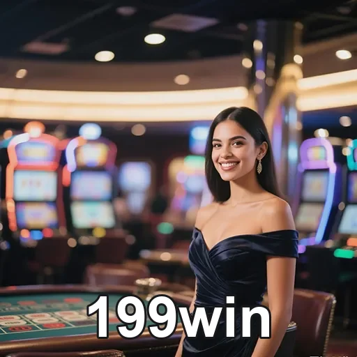 Imagem relacionada ao 199win com temática de cassino, destacando a experiência de jogo no site 199win.